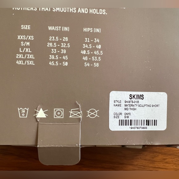 NWT Skims Maternity Sculpting Short - Mid Thigh - Picture 5 of 8